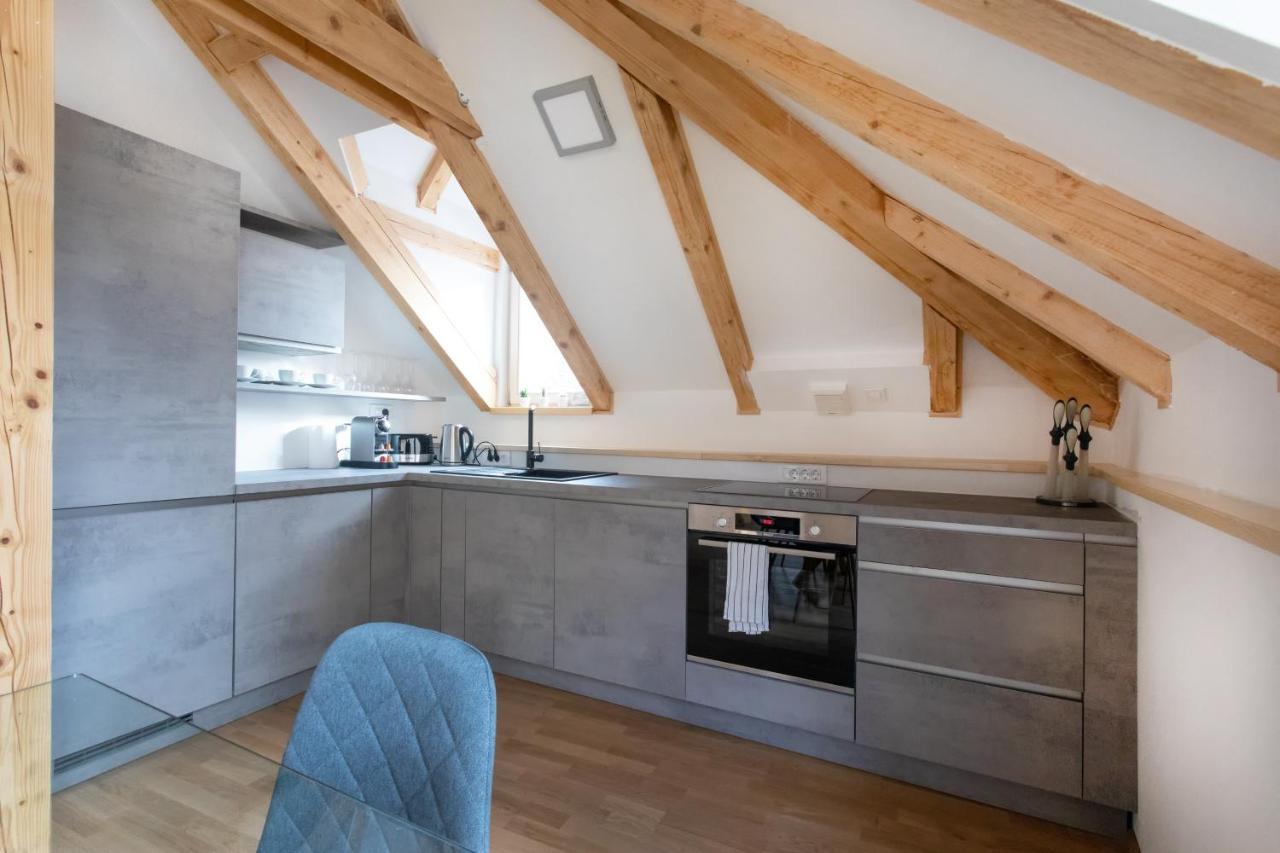 Bright & Spacious Loft In The Heart Of Old Town Ljubljana Exteriör bild
