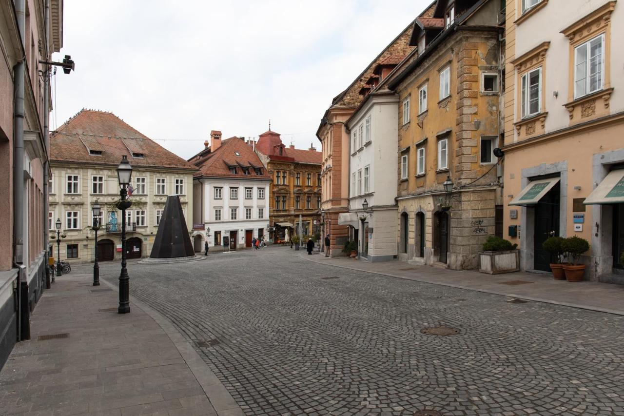 Bright & Spacious Loft In The Heart Of Old Town Ljubljana Exteriör bild