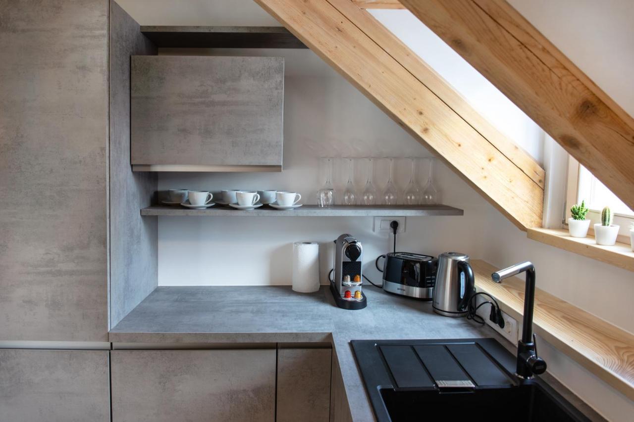 Bright & Spacious Loft In The Heart Of Old Town Ljubljana Exteriör bild